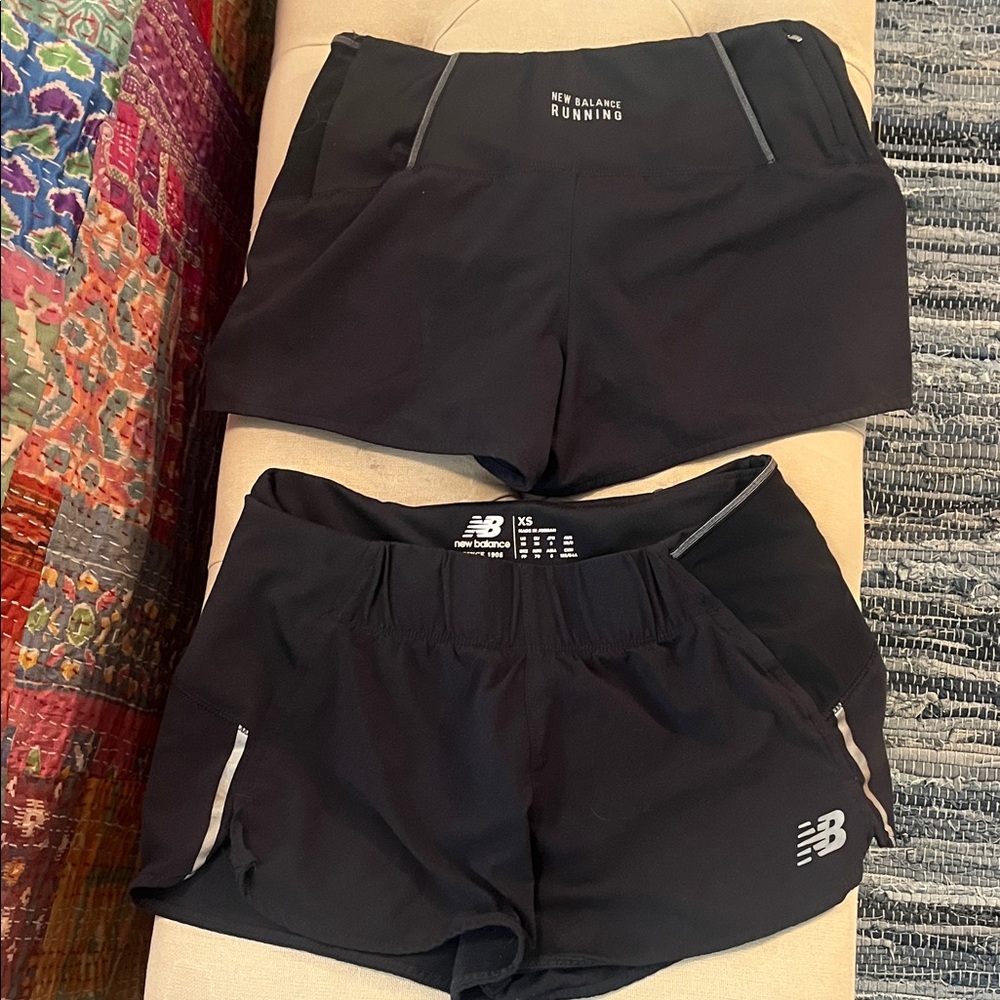 New Balance Women's Black Athletic Shorts